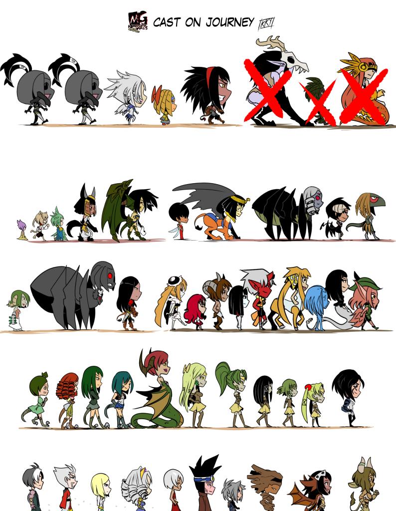 Monster girls on tour - Episode 259, Page 1: Page 259